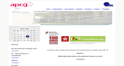 Desktop Screenshot of apcg.pt